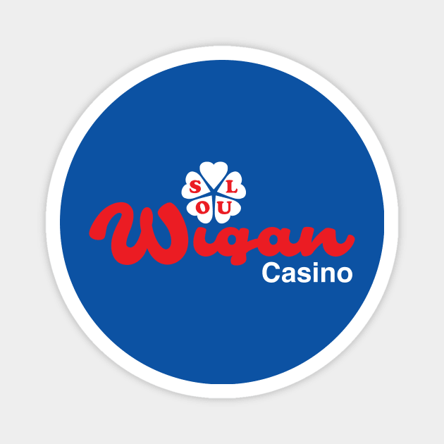 Wigan Casino Magnet by RussellTateDotCom